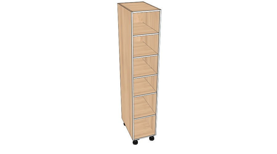 15″ Tall Pantry - Acrylic Doors