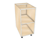 16" Base Cabinet - Acrylic Doors