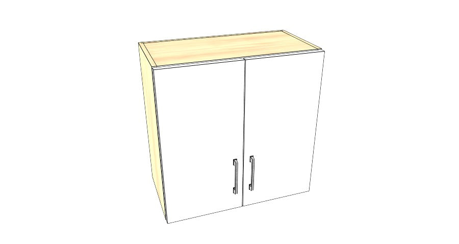 24" Wide x 24" High Stove Cabinet - Acrylic Doors