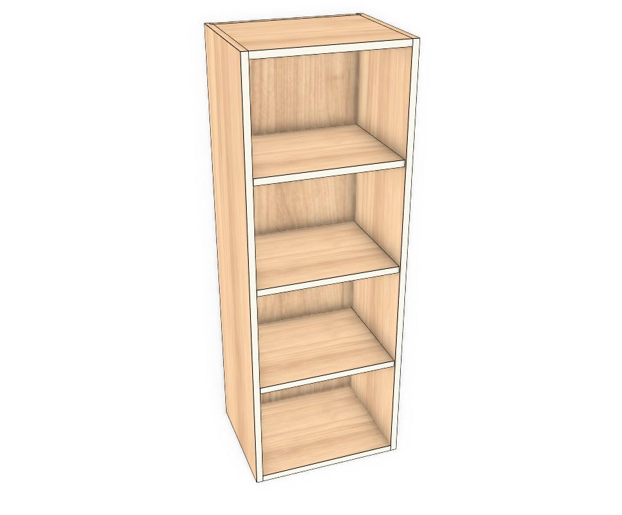 15" Wide x 42" High Wall Cabinet - Acrylic Doors