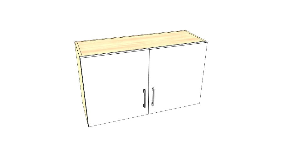 36" Wide x 21" High Stove Cabinet – Acrylic Doors
