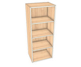17" Wide x 42" High Wall Cabinet - Acrylic Doors