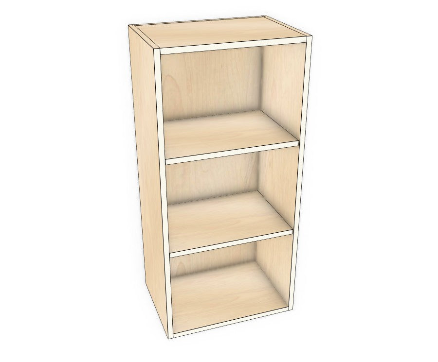 17" Wide x 36" High Wall Cabinet - Acrylic Doors