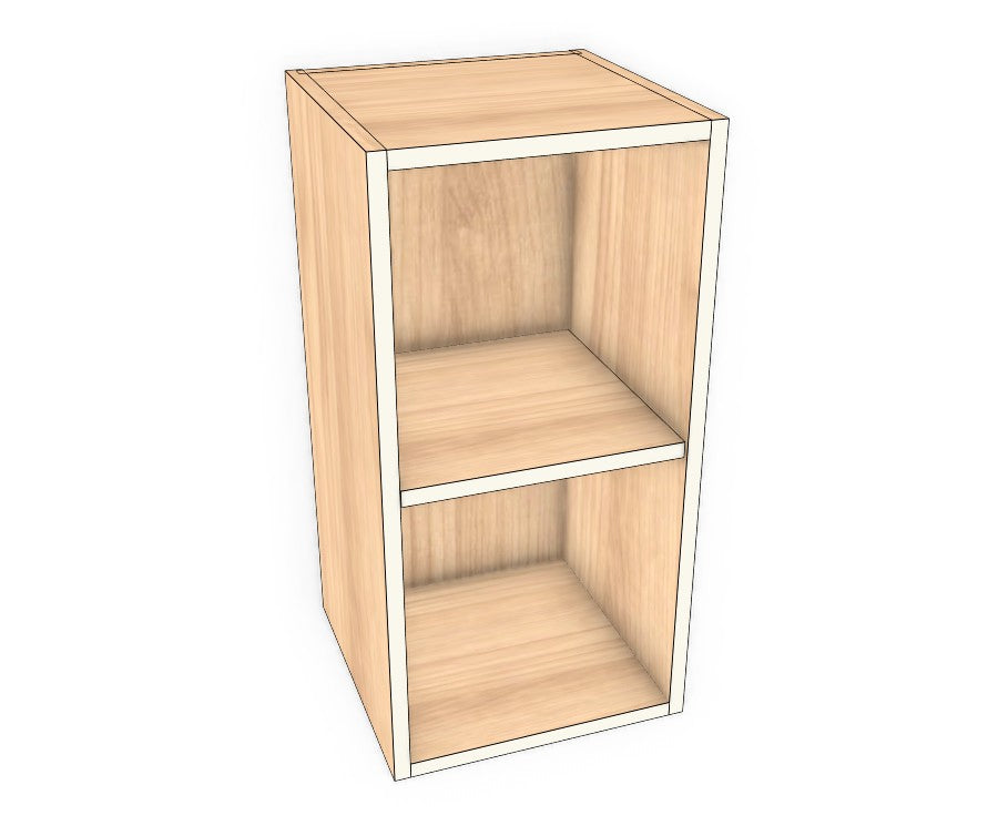 12" Wide x 24" High Wall Cabinet - Acrylic Doors