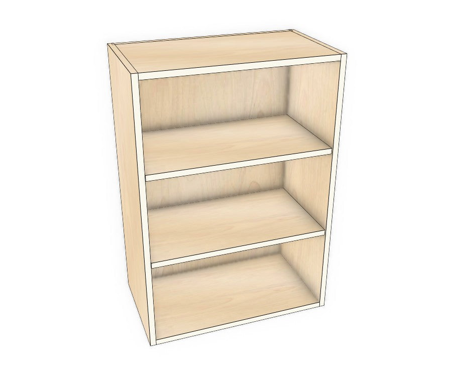 21" Wide x 30" High Wall Cabinet - Acrylic Doors
