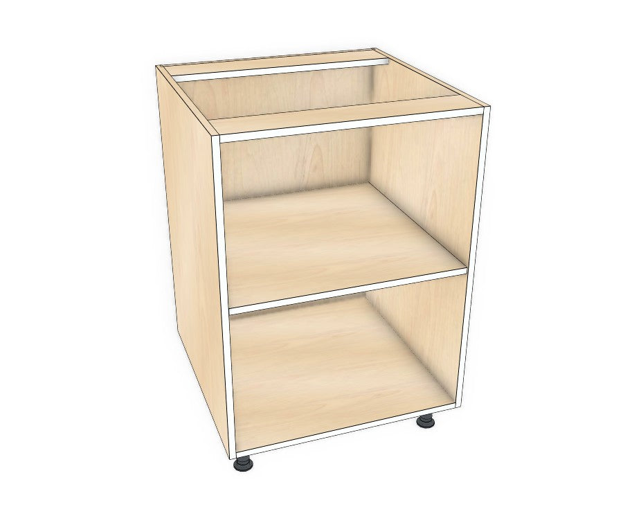 25" Base Cabinet - Acrylic Doors
