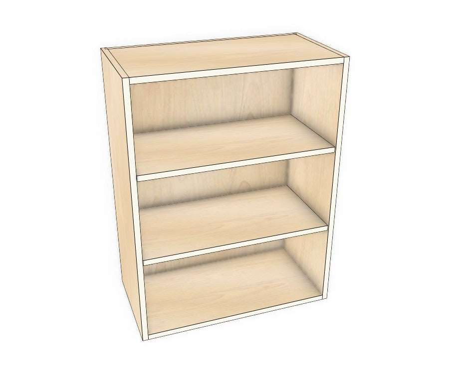 23" Wide x 30" High Wall Cabinet - Acrylic Doors